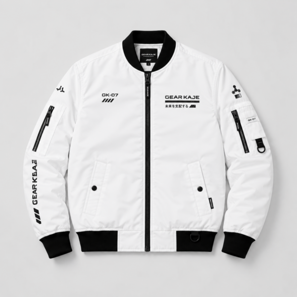 GK-07 Shadow Pulse Bomber Jacket