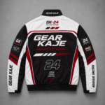 GK-24 Crimson Apex Racing Jacket - Image 3