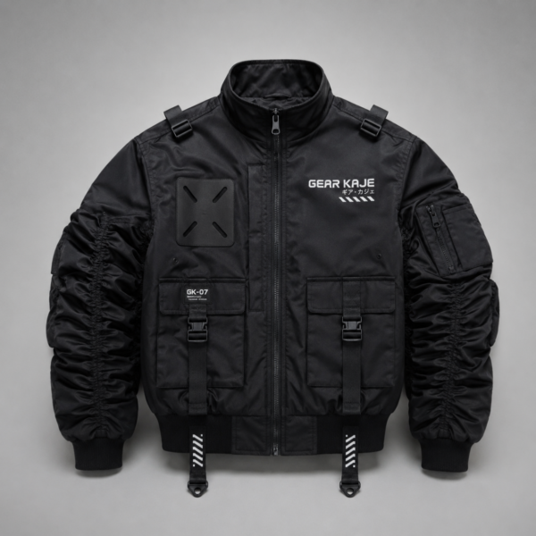 GK-07 Shadow Vanguard Techwear Bomber