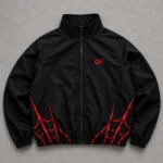 Black Cyberpunk Windbreaker Jacket