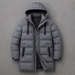 Signature Grey Puffer Jacket | Premium Outerwear