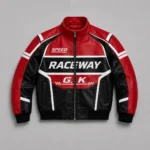 Apex Racer | Red Black Motorcycle Racing Jacket