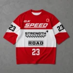Red Racing Jersey T-Shirt – GK-23 Velocity Strength